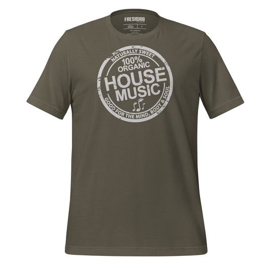 ORGANIC HOUSE MUSIC | Modern Fitted Tee