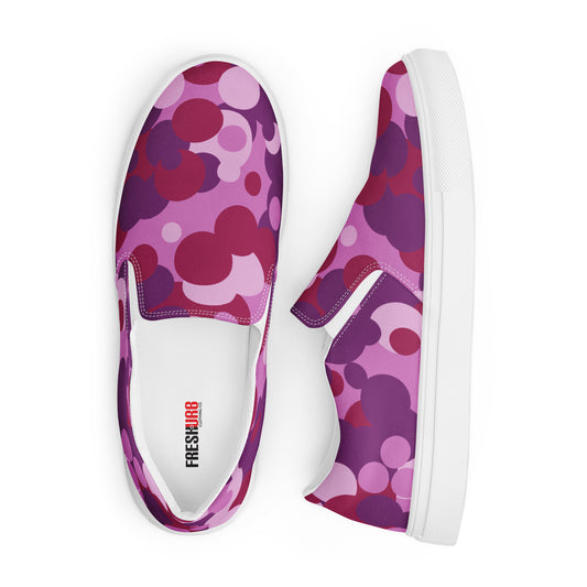 Camodot Pink | Women’s Slip-On Canvas Shoes